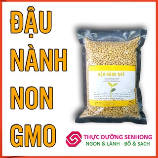 Đậu nành quê (1kg - Non GMO) Giống thuần chủng Việt Nam chuyên làm sữa đậu, làm natto