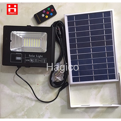 Đèn LED pha năng lượng mặt trời solar 30W