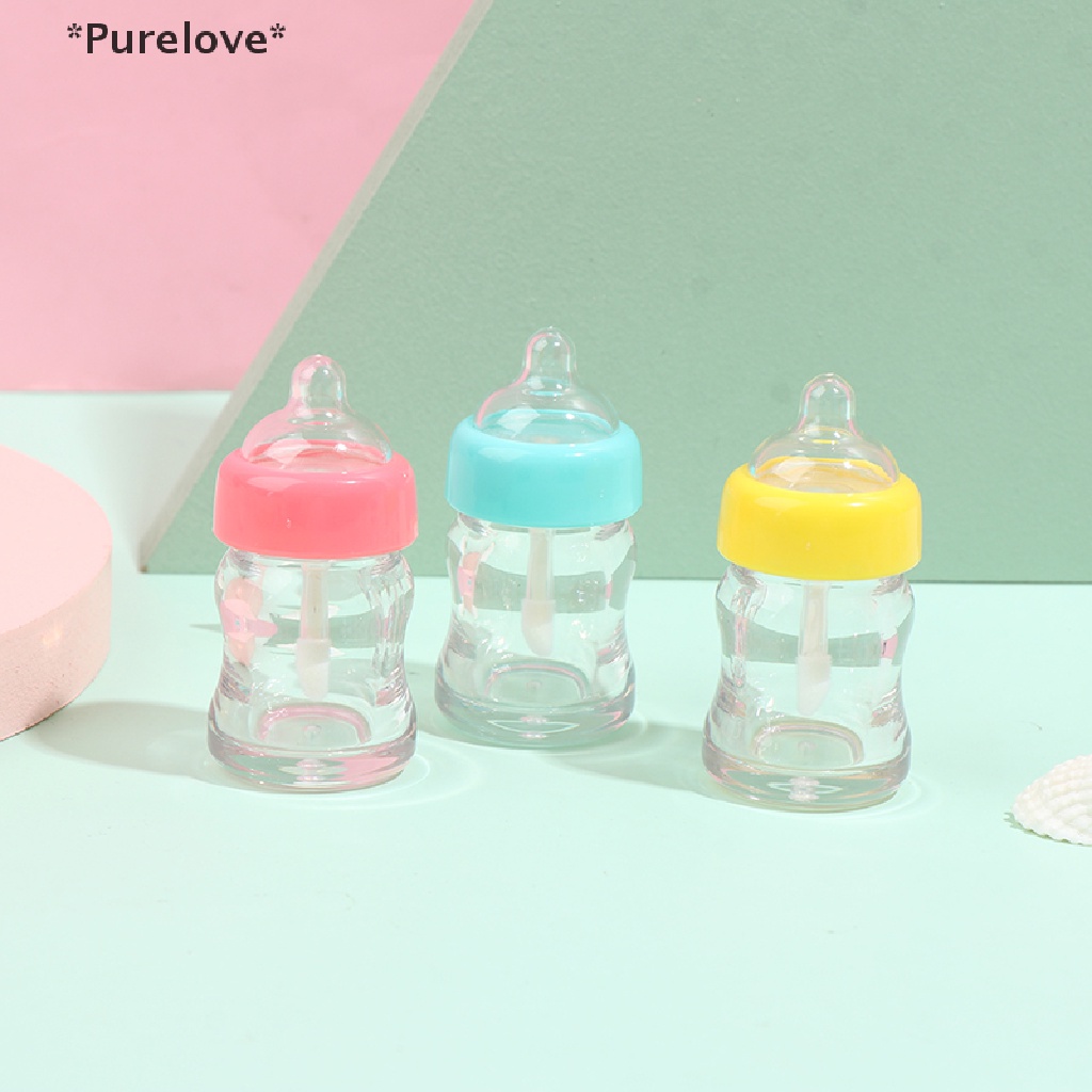 Set 5 Ống Rỗng Trong Suốt Đựng Son Môi Tiện Dụng