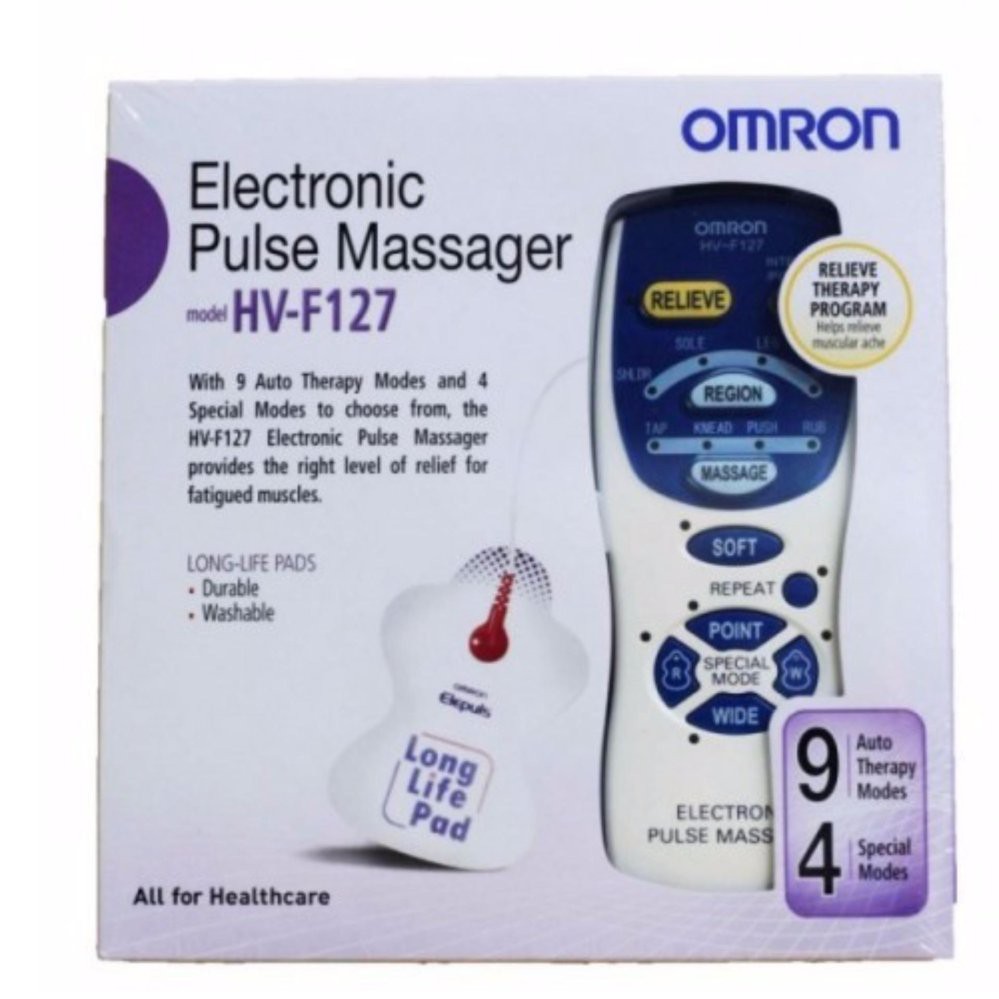 Máy massage xung điện trị liệu Omron HV-F127