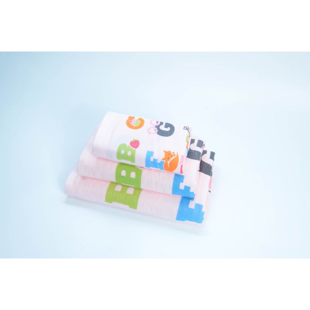 Khăn mặt trẻ em Cotton 2 lớp Mollis - FM5A