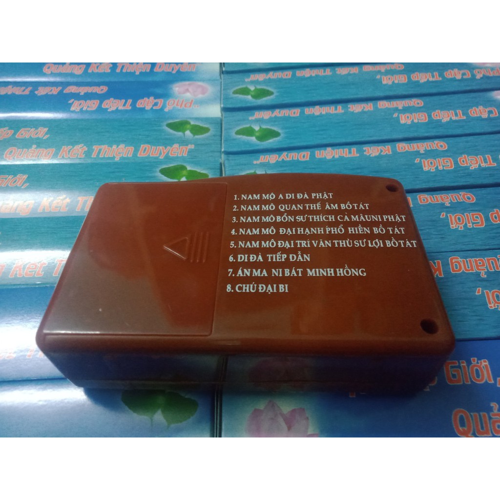 Đài niệm phật 8 bài kèm củ sạc