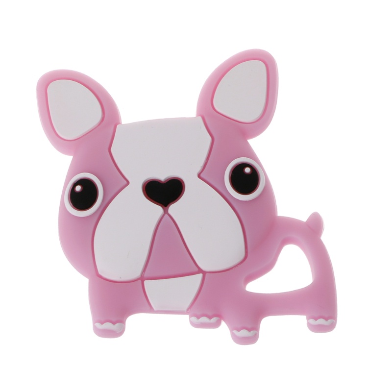 Đồ Chơi Mặt Vòng cổ Silicone DIY Dành Cho Cún Cưng Mọc Răng