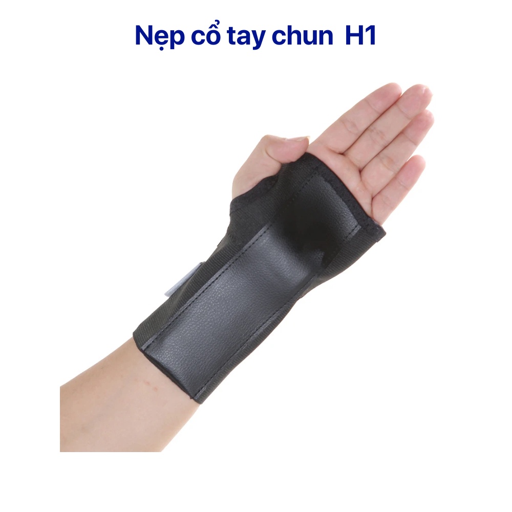 Nẹp cổ tay Orbe H1 vải chun co giãn hỗ trợ sau mổ, sau khi tháo bột vùng cổ tay - Hàng Việt Nam chất lượng cao