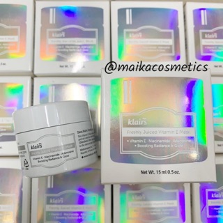 (Mã NSF020280 giảm 80K) Hủ minisize 15ml Klairs Vitamin E Mask