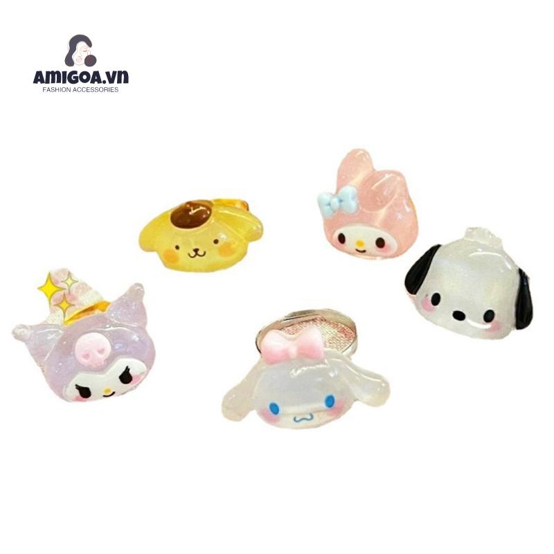 ✨✨ Nhẫn Đôi Hình Mèo Hoạt Hình Kuromi Melody Nhật Bản Dễ Thương Cho Nữ