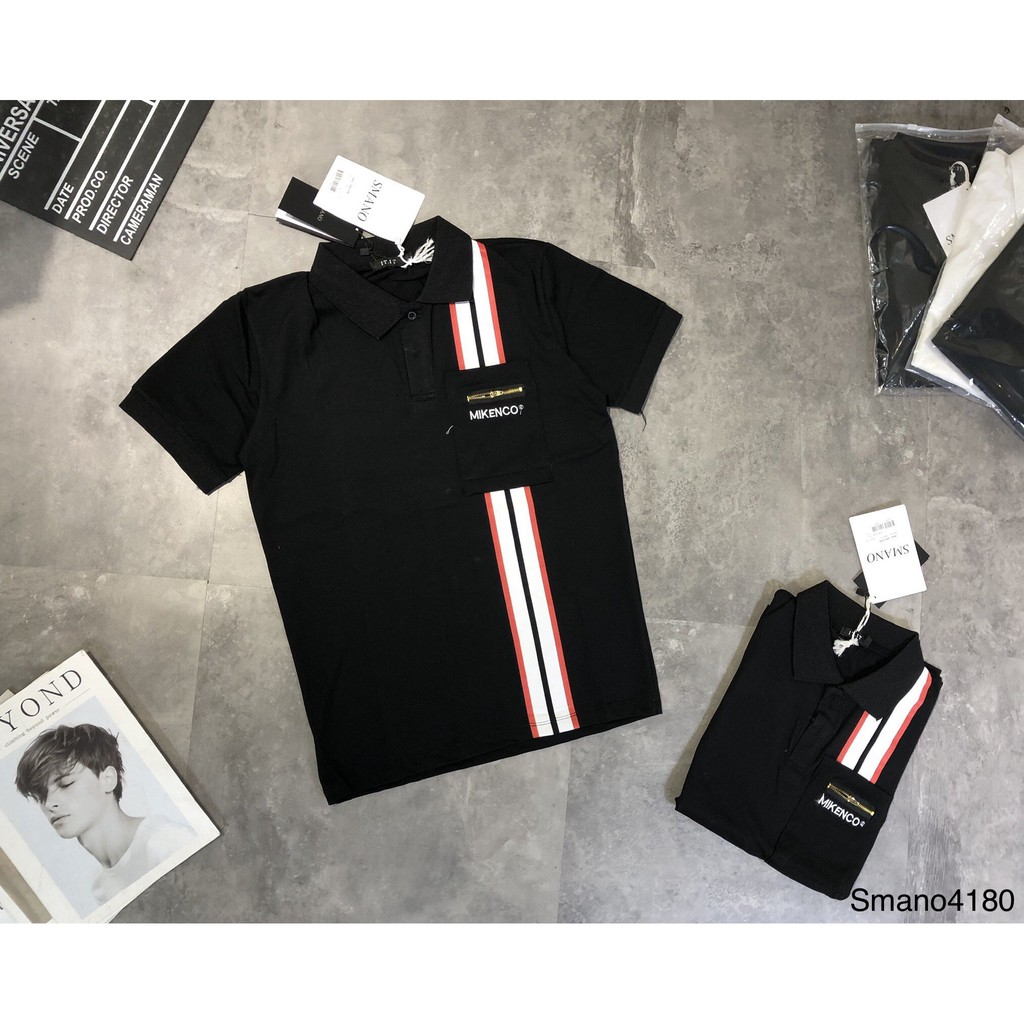 Áo Phông Mùa Hè-AC105- Áo Thun Polo Nam Tay Ngắn Cổ Bẻ Kẻ Sọc Chất Liệu Thun Phối Túi Thoáng Mát - XƯỞNG MAY THẢO PHẠM | BigBuy360 - bigbuy360.vn