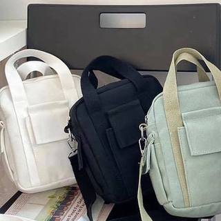 Túi đeo chéo Canvas Box, JACKLANE , Túi đeo vai, Jack Lane