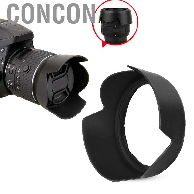 Loa Che Nắng Hb-69 Cho Ống Kính Máy Ảnh Nikon Af-S Dx 18-55mm Vr Ii