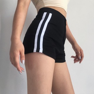 [CÓ HÌNH THẬT] Quần short cạp cao 2 line