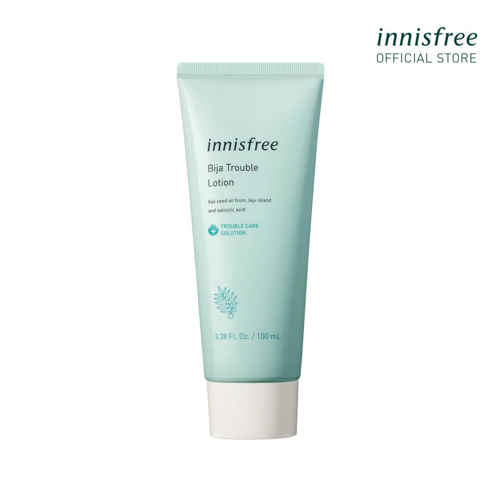 [Mã COSIF05 giảm 10% đơn 400K] Sữa dưỡng dành cho da mụn Innisfree Bija Trouble Lotion 100ml