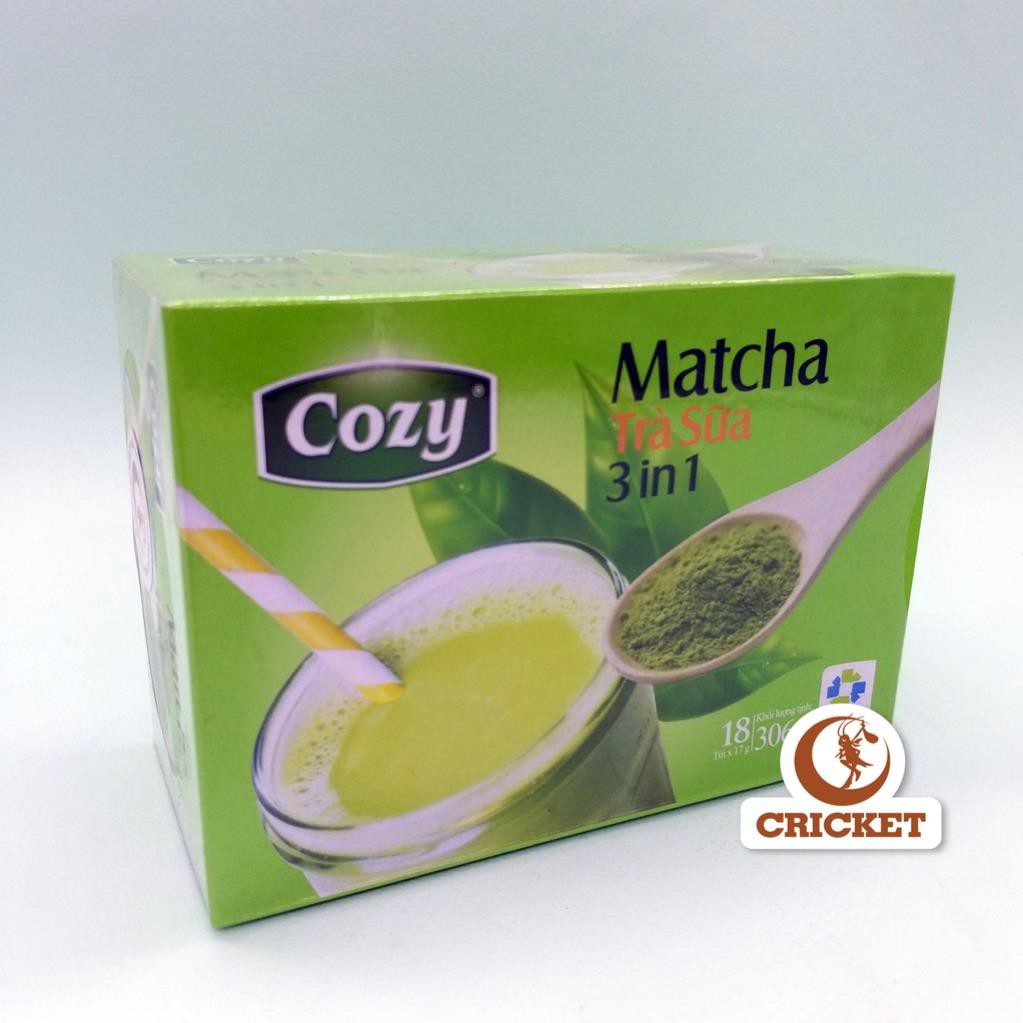 Trà sữa Matcha 3 in 1 Cozy (306g)