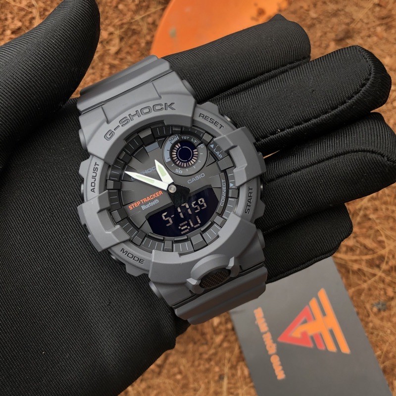 Flash Sale Đồng hồ nam Casio G-shock GBA-800-8A - Kích thước vỏ : 54,1×48,6×15,5mm