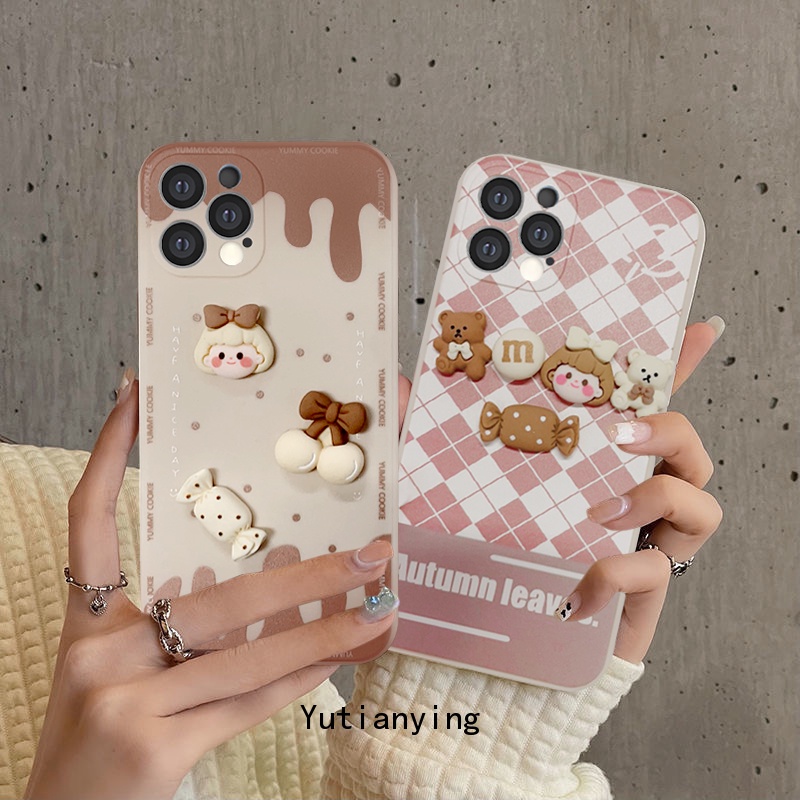 Ốp điện thoại mềm chống rơi xinh xắn cho Realme C11 7 C3 C2 C15 C12 C21Y 8 8Pro 5 5I 5S 6I 6 6 C20 C21 C25S 2011A 2021
