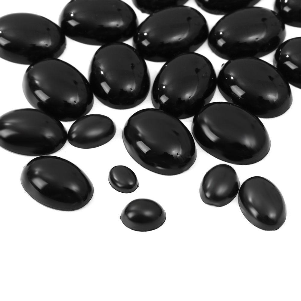 Set 1 20 / 50 Nút Nhựa Gắn Búp Bê Hình Mũi Bầu Dục / Mũi Động Vật