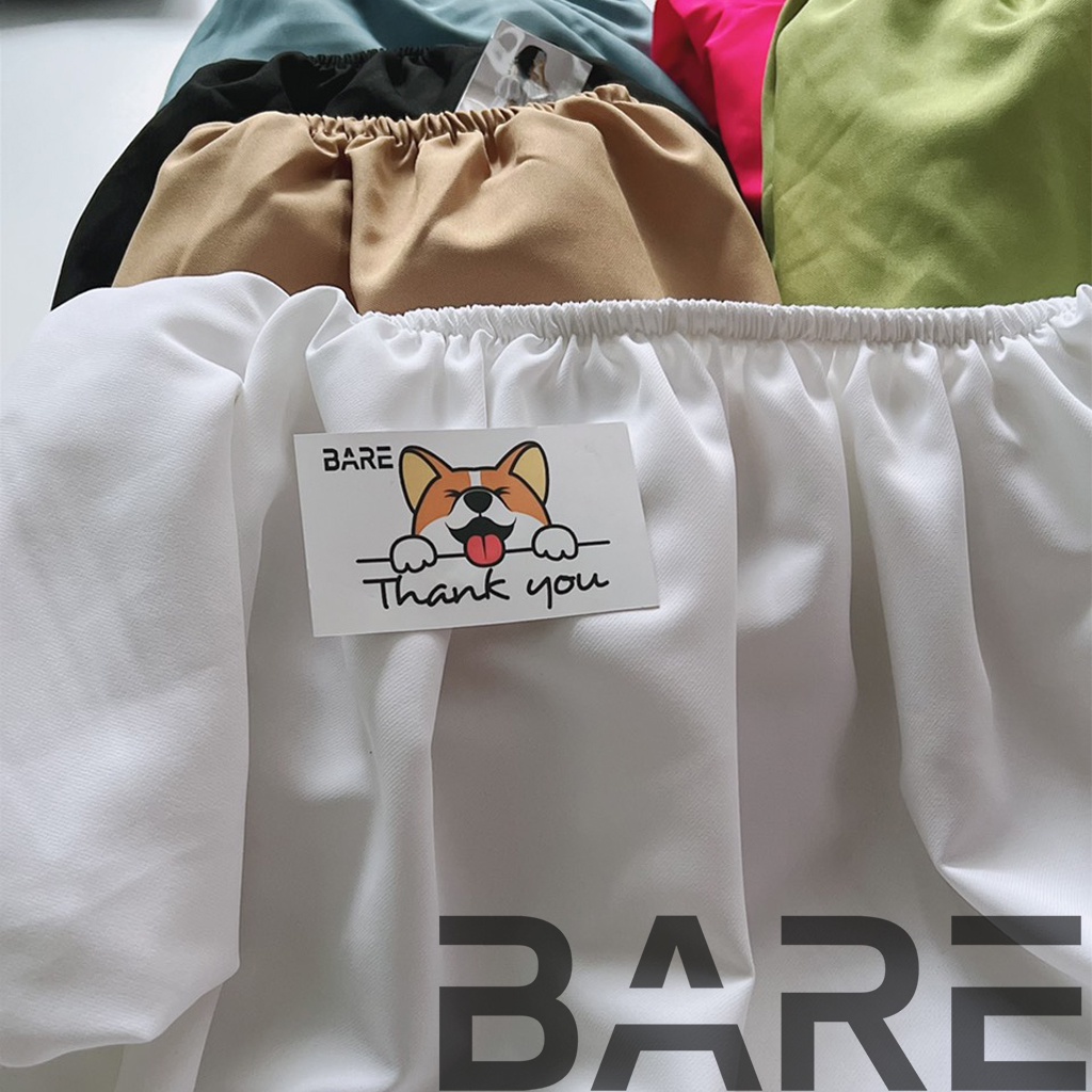 Áo trễ vai tay phồng - áo trễ vai bánh bèo dễ thương - AO20 | BigBuy360 - bigbuy360.vn