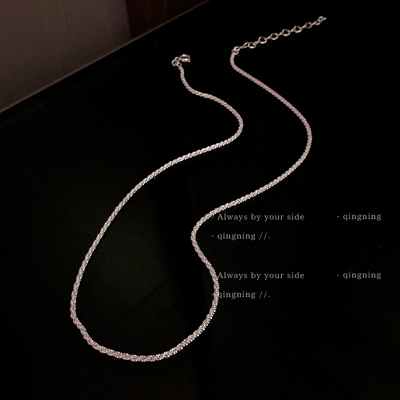 DREJEW Dây Chuyền Kim Tuyến Lấp Lánh Thời Trang Dành Cho Nữ