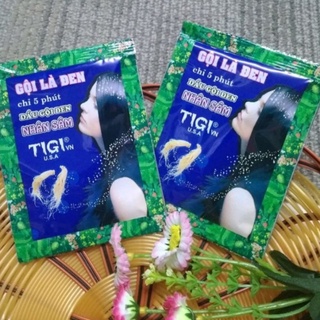 Gội là đen, gội đen nhân sâm thảo dược - thuốc nhuộm tóc