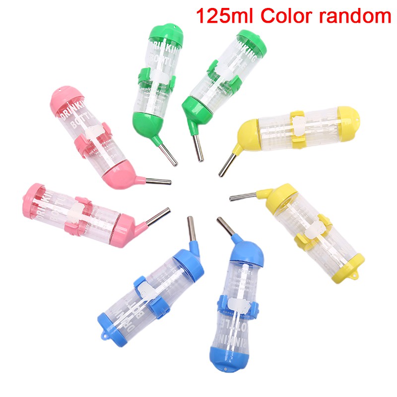 Bình Nước Nhựa Dung Tích 125ml Cho Chuột Hamster