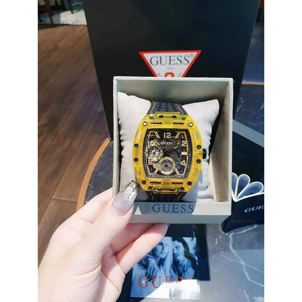 Đồng Hồ Unisex Guess Cho Cả Nam Và Nữ,Size:43mm,FullBox Hãng,Phiên Bản Mới Toanh,Trẻ Trung hơn,Cá Tính Hơn