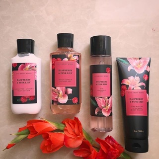 🍓RASPBERRY & PINK LILY 🌺 Bộ chăm sóc cơ thể - Bath & Body Works