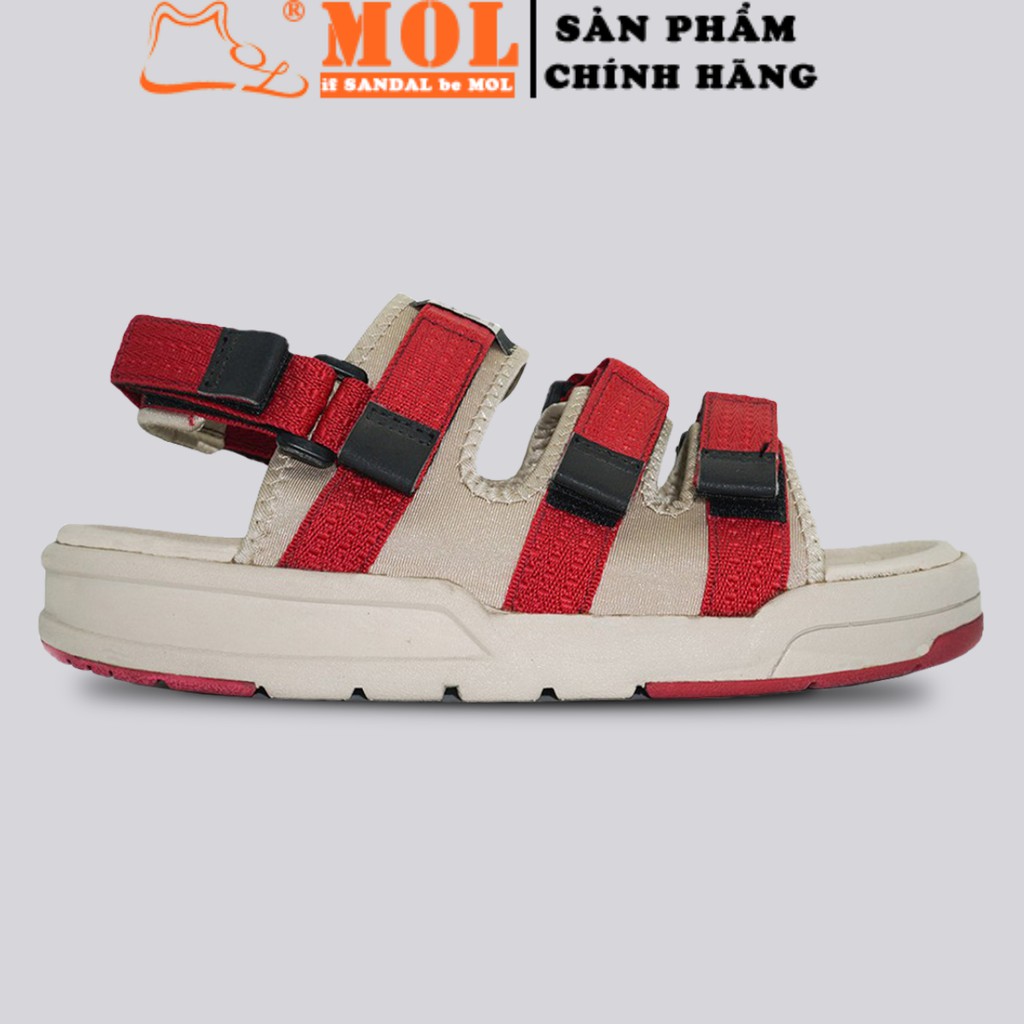 Giày sandal Vento unisex nam nữ 3 quai ngang có quai hậu tháo rời cho cặp đôi mang đi học đi biển du lịch NV1001B3