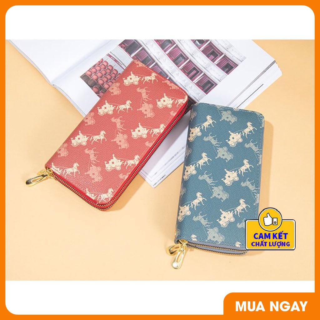 Ví Dài Cầm Tay 2 Ngăn Khoá Lớn Siêu Bền Đẹp Dành Cho Nam Nữ Có Dây Cầm Tay Cao Cấp Nhiều Kiểu Sang Chảnh ST933