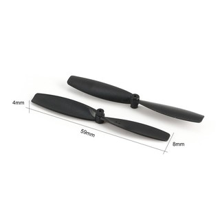 Bộ 2 cánh quạt thuận nghịch 60mm trục 1mm - chế tạo máy bay mô hình điều khiển từ xa