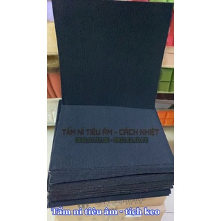 5 Tấm bông nỉ tiêu âm tối ưu nhất ( có tích keo mặt sau )