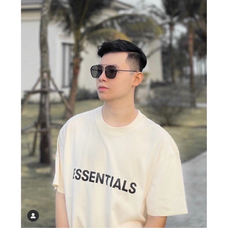 Áo thun tay lỡ ESSENTIALS , áo thun cotton nam nữ unisex, TimawWy | BigBuy360 - bigbuy360.vn