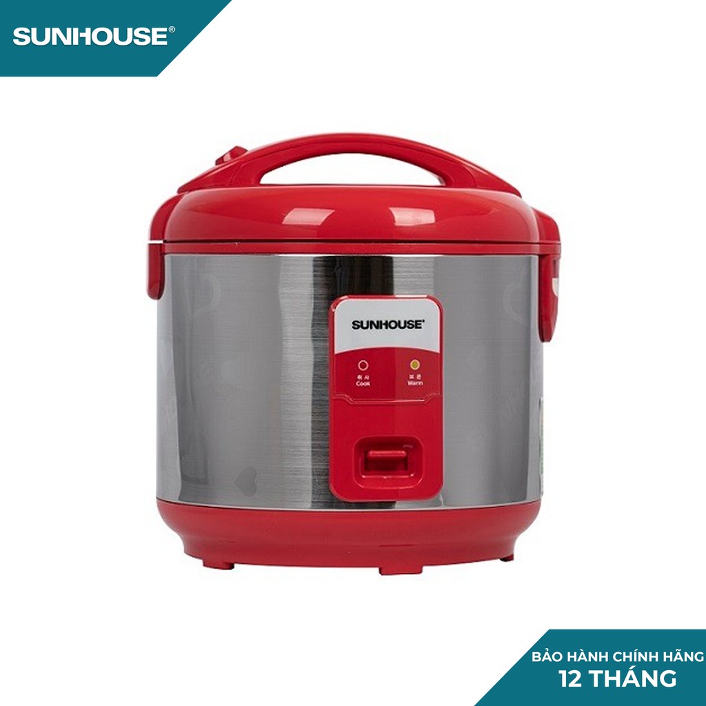 NỒI CƠM ĐIỆN SUNHOUSE 1,8L SH18S (Dọn kho)