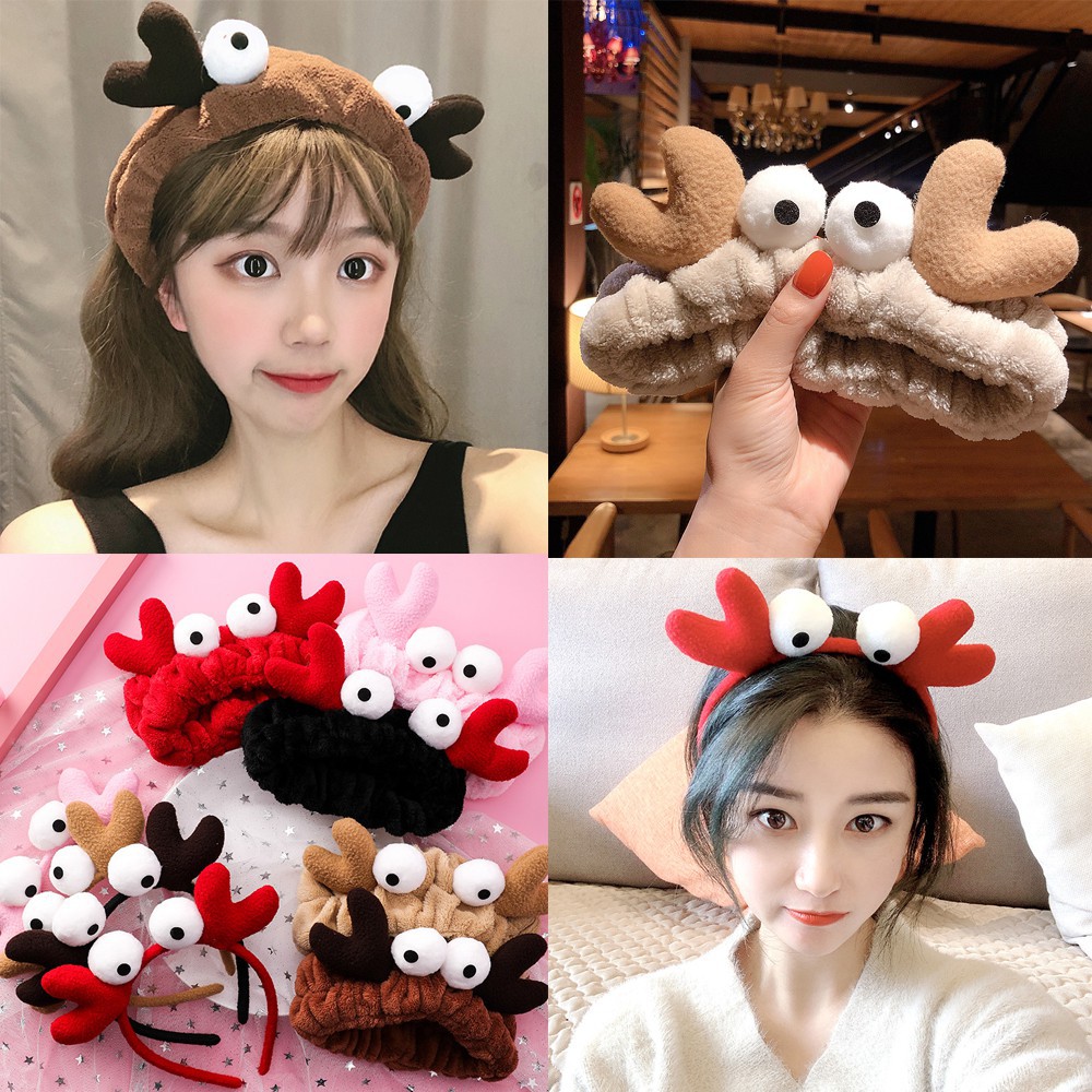 Băng Đô Con Cua 3D Mắt Lồi Siêu Cute