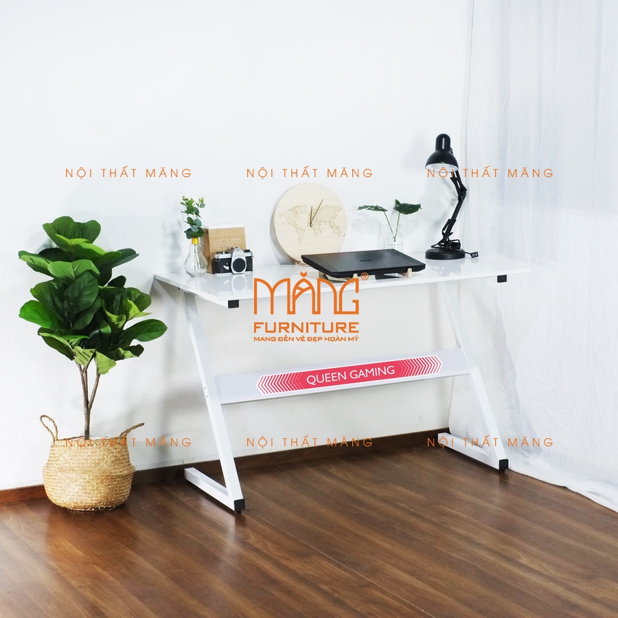 Bàn gaming, bàn học chân z, để máy tính, làm việc cho sinh viên, học sinh giá rẻ mẫu BLVZG
