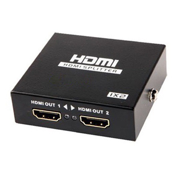 Bộ chia HDMI 1 ra 2 HDMI SPLITTER 1 TO 2 (Đen)