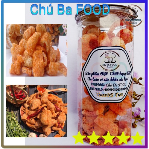 150G 🐖Da Heo Tỏi Ớt🐖 Chú Ba FOOD | Thật Giòn - Thật Béo - Thơm Ngon Đậm Vị | BigBuy360 - bigbuy360.vn