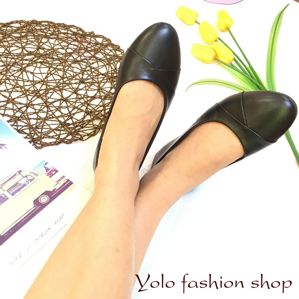 [Hình thật] M17 Giày búp bê nữ đế bằng hàng VNXK họa tiết nơ lật siêu bền, êm chân | BigBuy360 - bigbuy360.vn