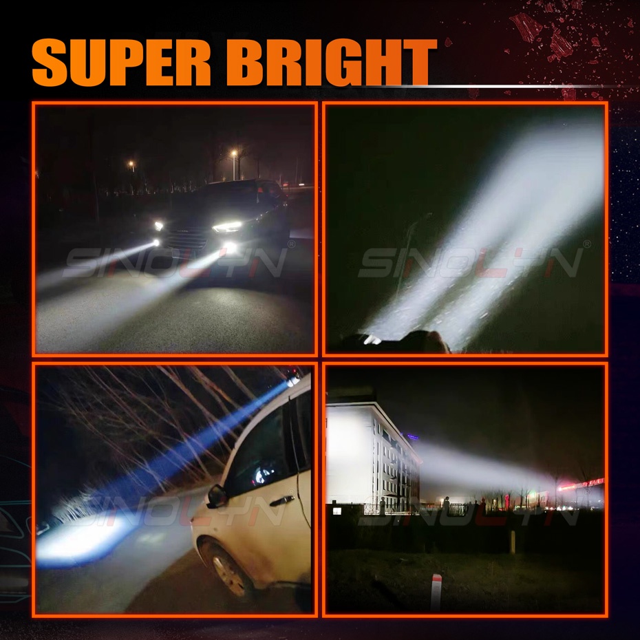 Đèn LED Sương Mù Siêu Sáng 82500LM Chống Thấm Nước Chuyên Dụng Cho Xe Hơi