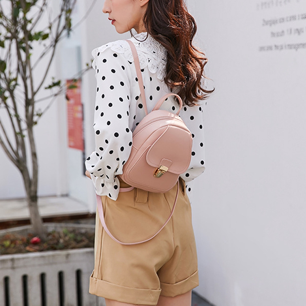 Balo da PU mini đa dụng cho nữ