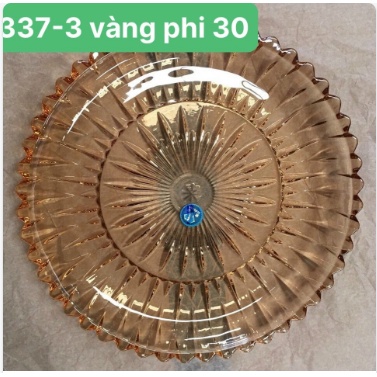 Đĩa thuỷ tinh đựng hoa quả , đĩa đựng bánh kẹo hoa quả gia tiên