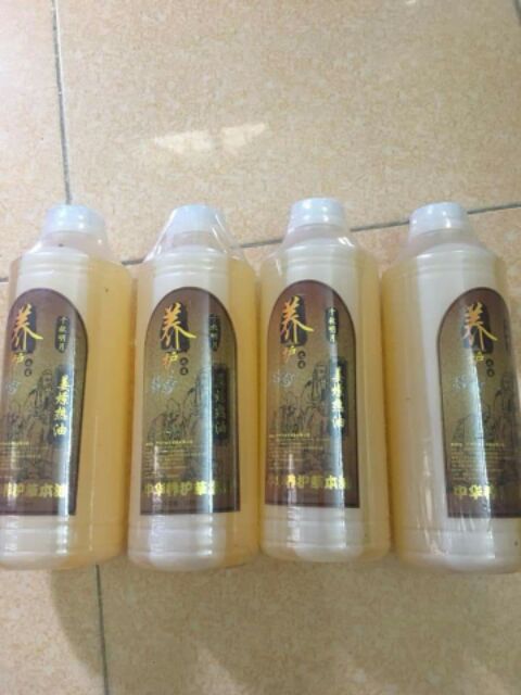 DẦU GỪNG MASSAGE GIẢM BÉO - ĐẢ THÔNG KINH LẠC chai lớn 1000ml