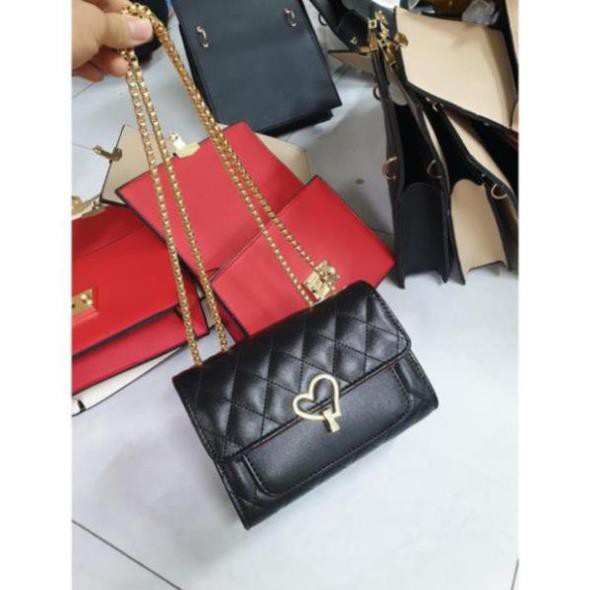 Túi Xách Nữ - Túi Đeo Chéo Khóa Trái Tim Siêu Đẹp Phong Cách Trẻ Trung | BigBuy360 - bigbuy360.vn