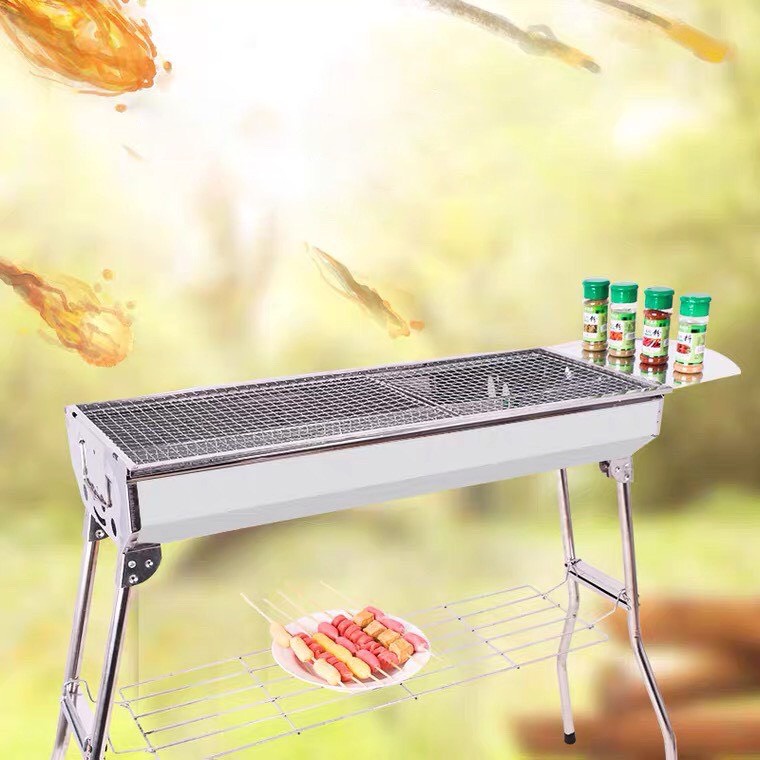 Bếp nướng than hoa BBQ MD8009 ngoài trời, dã ngoại- Tiện lợi dễ di chuyển