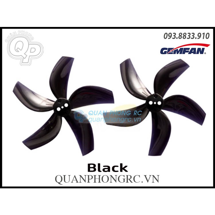 4 Cặp Cánh 5 Lá GEMFAN D63 5 Blades Cinewhoop Ducted Propellers (8 Pcs/Set)