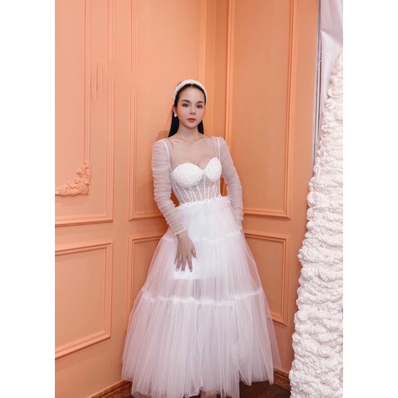 ĐẦM XOÈ KẾT TAT DÚN full size S /M/L/XL