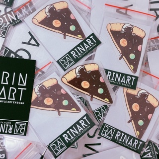 Decal Logo Sticker Patch in áo ủi trực tiếp lên vải hình pizza Nasa ngoài hành tinh - Rinart.vn