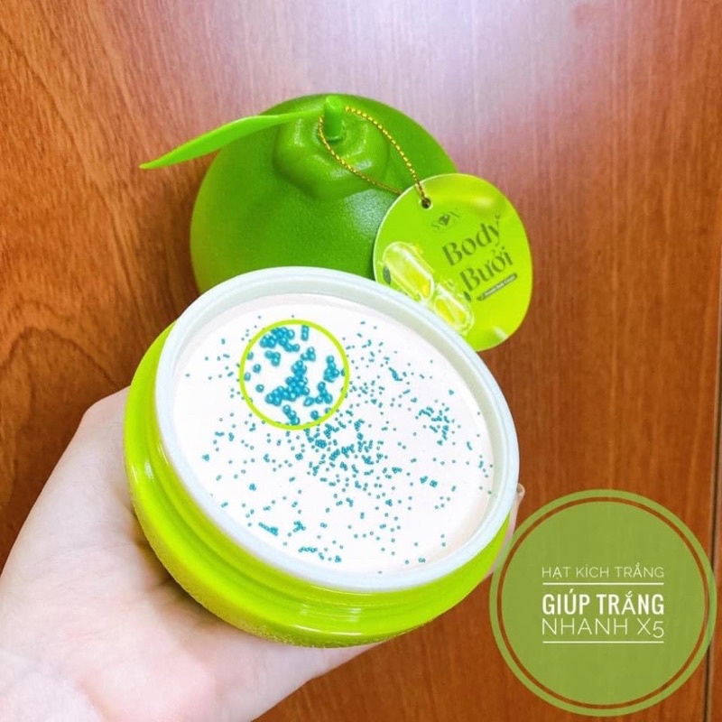 [ Chính Hãng - Mua 1 Được 3 ] Kem Body Bưởi Tặng Kèm Tắm Trắng - Tẩy Tế Bào