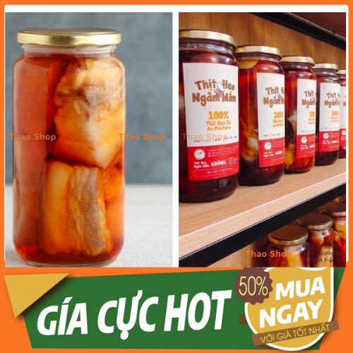 HŨ THỦY TINH TRÒN 1000ML - ĐỰNG THỨC ĂN, THỰC PHẨM