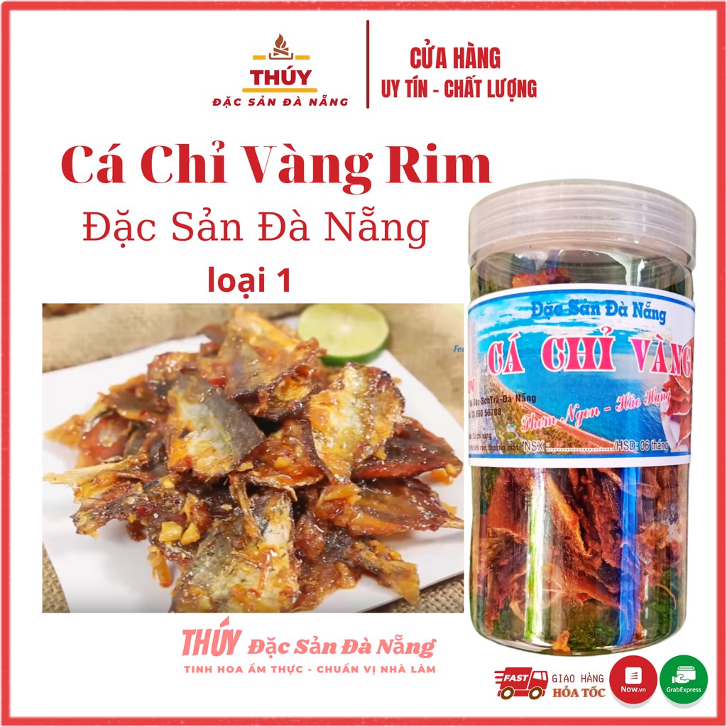 Cá chỉ vàng rim chuẩn vị Đà Nẵng hũ 350gr thơm ngon loại 1 | BigBuy360 - bigbuy360.vn
