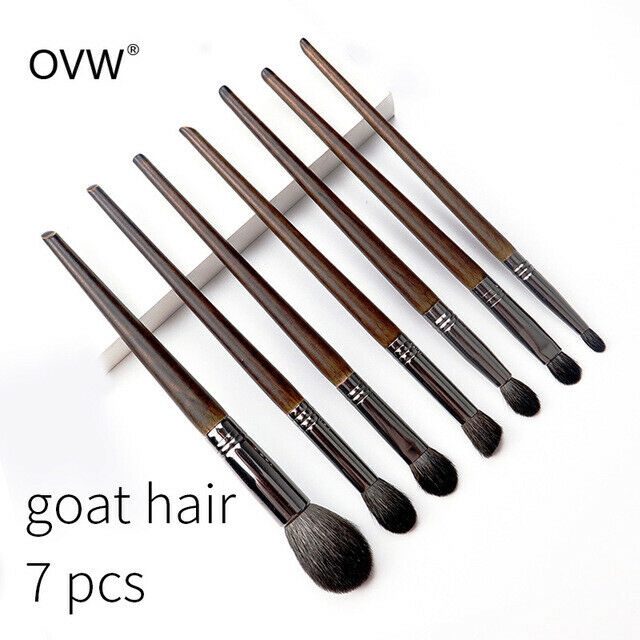 Set 7 cái cọ trang OVW XQ57810111219 điểm lông dê bàn chải đánh phấn mắt