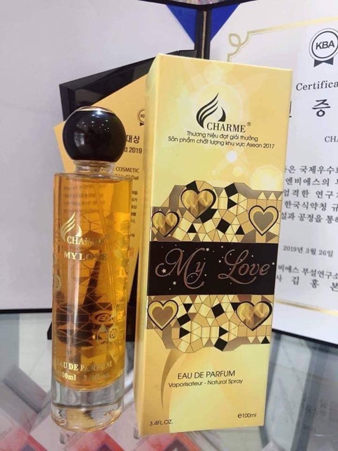 [Mã NOWSHIPVUI3 giảm 25k đơn 50k] Nước hoa nữ Charme My Love 100ml | BigBuy360 - bigbuy360.vn
